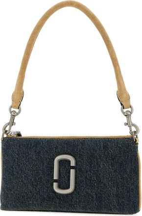 Marc Jacobs Womens Pochette Shoulder Bag Navy Fabric