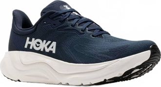 Hoka One One Mens Arahi 8 Running Shoes Wide 2E In Varsity Navy White