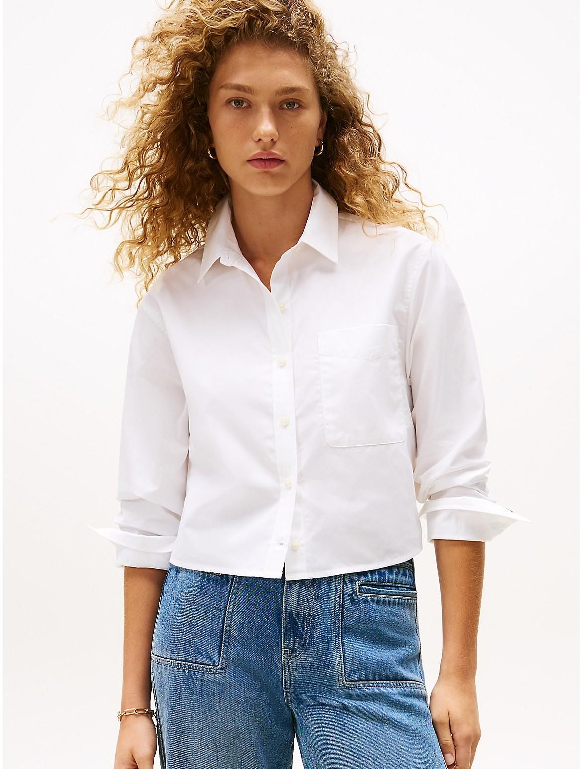 売れ筋商品|||トミー ヒルフィガー シャツ レディース トップス CASUAL SHIRT - Button-down blouse - breezy blue Tommy Hilfiger CASUAL SHIRT - Button-down blouse - breezy