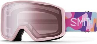 Smith Tribute Snow Goggles in Carnation Puzzle /Ignitor at Nordstrom