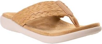 Revitalign Yumi Raffia Flip Flop in Natural at Nordstrom, Size 10