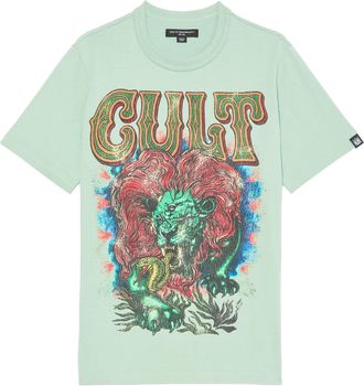 Cult of Individuality SHORT SLEEVE CREW NECK TEE LION
