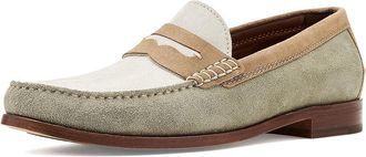 Johnston & Murphy Baldwin Penny Loafers Mens Shoes Sage English Suede : 10.5 M