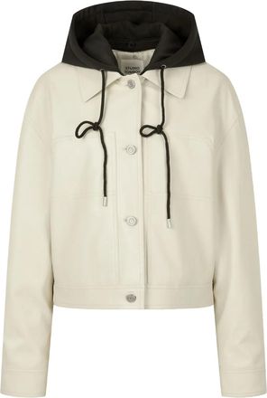 STUDIO TOMBOY Piumino con cappuccio rimovibile - Bianco
