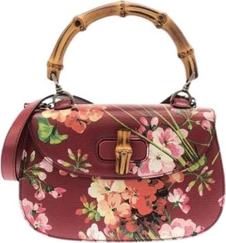 Gucci Pre-owned Vintage Handbag - Dames - Vintage Handtas - Veelkleurig - ONE Size - Leer - Vintage