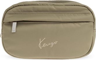 Kenzo Signature Belt Bag - Heren - Heuptassen - Groen - ONE Size - Nylon - Tassen