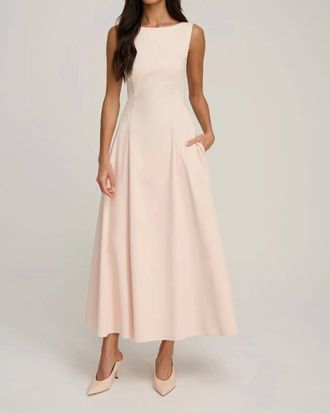 Favorite Daughter Catherine Maxi Dress In Pale Pink