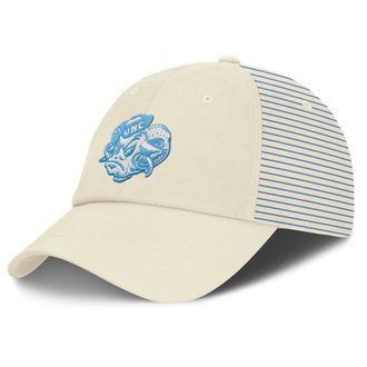 Nike North Carolina Denim Club Nike Mens College Adjustable Hat in White | NC2H11KNCV-0Y0