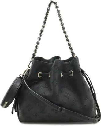 Louis Vuitton Pre-owned Mahina Handbag - Dames - Vintage Tas - Zwart - ONE Size - Leer - Vintage