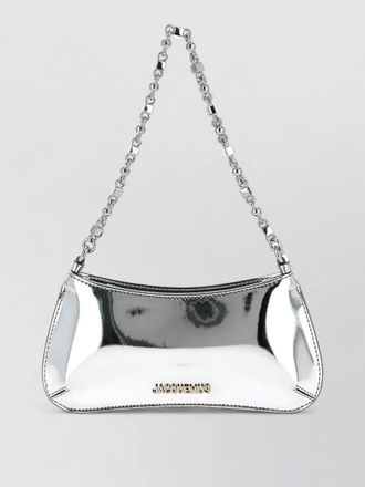 Jacquemus le petit bisou chain rectangular shoulder bag