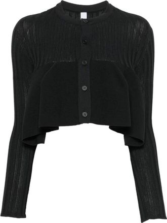 CFCL Cfcl, Truien & Vesten, Dames, Zwart, S, Polyester, Pottery Bust Flare Cardigan