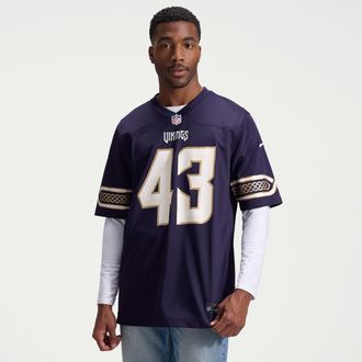 Nike Andrew Van Ginkel Minnesota Vikings Rivalries Collection Nike Mens NFL Game Jersey in Purple | 67NM0JFK9MF-Y9A