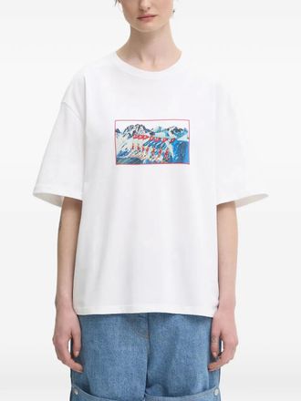 Fiorucci T-shirt con grafica - Bianco