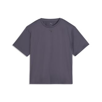 Puma T-shirt Train All Day Essentials dal taglio morbido da donna, Abbigliamento, Grigio, XXS
