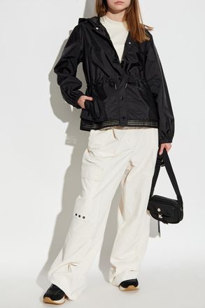 Moncler Hooded Jacket Rochebonne, Womens, Black