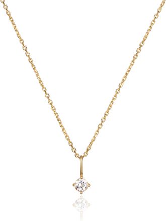 Lily & Roo Gold Small Birthstone Pendant Necklace