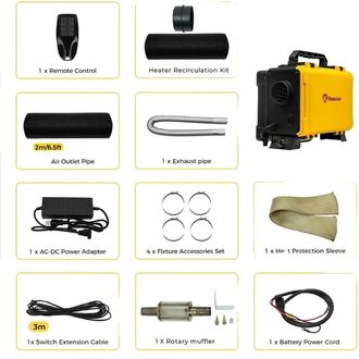 OEM Calefacci&oacute;n Por Aire, Circulaci&oacute;n Interna Eficiente, Control Bluetooth, Htb1