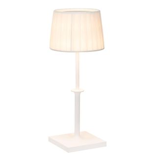Zafferano L&aacute;mpara de mesa led recargable zafferano color bronce