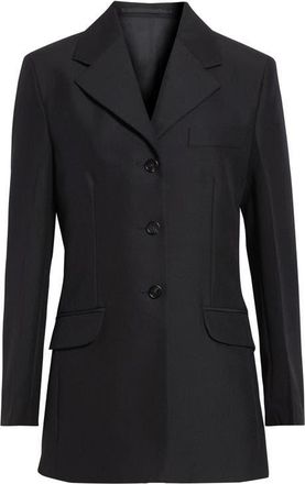Jil Sander Wool & Mohair Coat in Black at Nordstrom, Size 4 Us