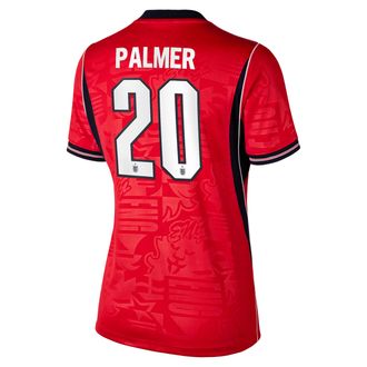 Nike Cole Palmer England National Team 2026 Stadium Away Nike Womens Dri-FIT Soccer Jersey in Red | NN203947732-ENG