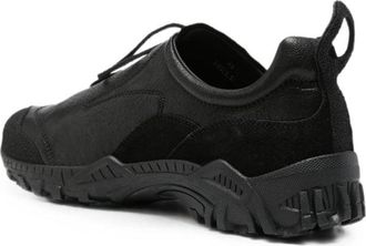 Our Legacy Panelled Calf Leather Sneaker - Black