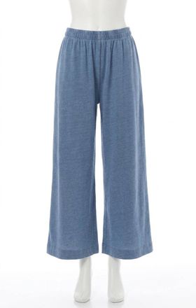 Z Supply Scout Jersey Denim Pant In Santorini Indigo