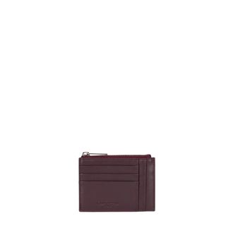 Lancaster Paris PM Kaarthouder - Dames - Accessoires - Paars - Maat: ONE Size Leer