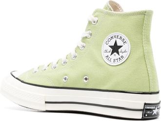 Converse Mens Chuck Sneaker Green Canvas Rubber