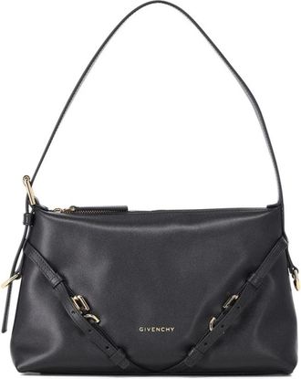 Givenchy Calf Leather Shoulder Bag - Dames - Schoudertassen - Zwart - ONE Size - Leer - Tassen