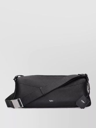 Max Mara leather clutch bag