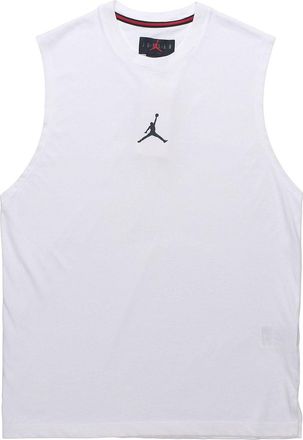 Nike Jordan Air Jordan Training Sports Quick-dry Knit Round Collar Vest Mens White DC3237-100