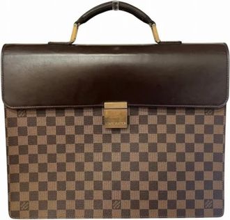 Louis Vuitton Pre-owned Handbags, female, Brown, Size: ONE SIZE Pre-owned Canvas louis-vuitton-bags