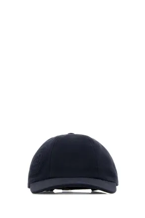Gucci Navy Blue Cotton Baseball Cap