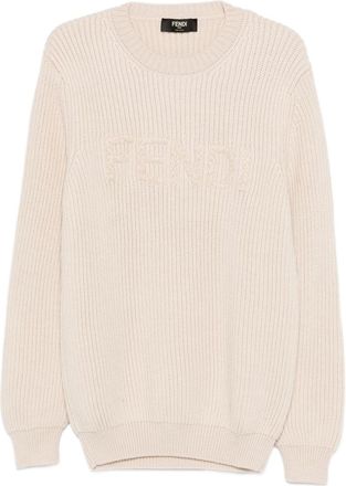 Fendi Logo-embroidered Sweater