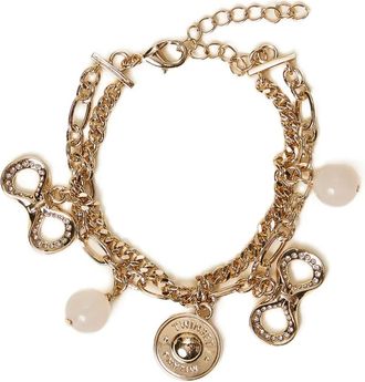 Twin-Set Schakelarmband met bedel - Goud