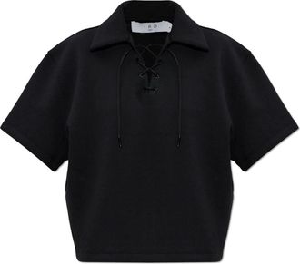 Iro Vanilie Top - Dames - Polos - Zwart - M - Tops