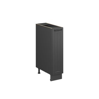 Vicco Mueble De Botica Fame-line, Gris Oscuro/antracita, 20 Cm Sin Encimera, Vicco