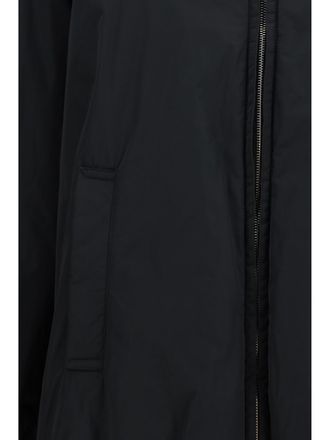 Max Mara Womens Reversible Padded Bomber Jacket Radzmir Black Outer: Polyester Puffer