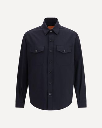Cruna Overshirt in high-performance technical fabric Male 54