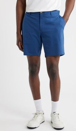 Johnnie-O Jupiters Stretch Cotton Blend Chino Shorts in Lake at Nordstrom, Size 32