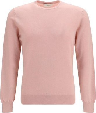 PIACENZA 1733 Maglione Girocollo in Cashmere - - Knitwear - Uomo - Rosa - M