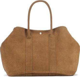 Ezra Arthur Audrey Nubuck Suede Leather XL Tote Bag in Sand at Nordstrom