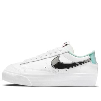 Nike (WMNS) Nike Blazer Low Platform White Mint Foam DQ7654-100