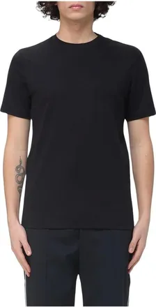 Michael Kors Camiseta de Algod&oacute;n con Cuello Redondo - Tops - Hombre - Negro - S
