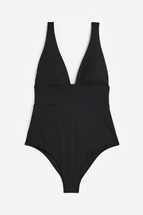 H&M Shape-Badeanzug - Schwarz