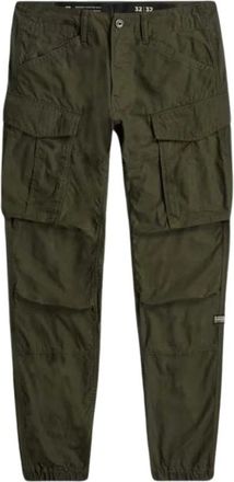 G-Star Cargo 3D Regular Tapered Cuffed Pants - Heren - Slim Fit Broeken - Groen - W31 - Katoen - Broeken