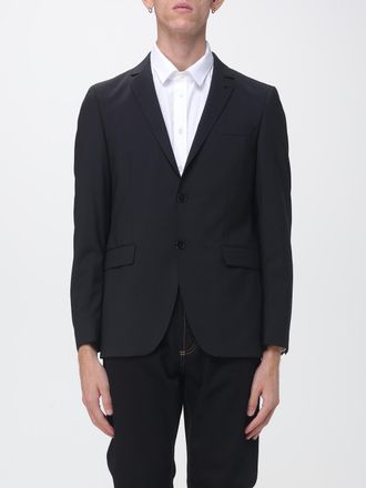 Karl Lagerfeld Blazer monopetto in lana vergine con rever classico