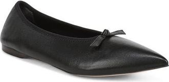 Favorite Daughter Leah Pointed Toe Flat in Black at Nordstrom, Size 8.5