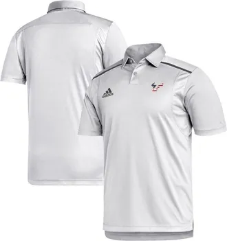 adidas Mens adidas White South Florida Bulls Stars & Stripes Classic AEROREADY Polo at Nordstrom, Size Small