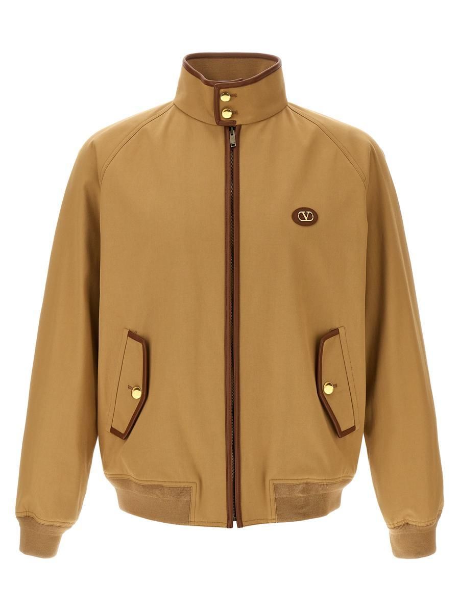 Valentino Garavani Leather Jackets − Sale: up to −58